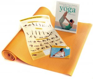Jubiläums Angebot Set Yoga Vidya CD Buch Yogamatte